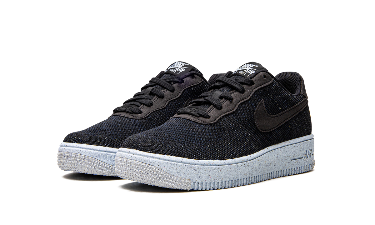 Air Force 1 Crater Flyknit "Black Chambray Blue" DH3375 001