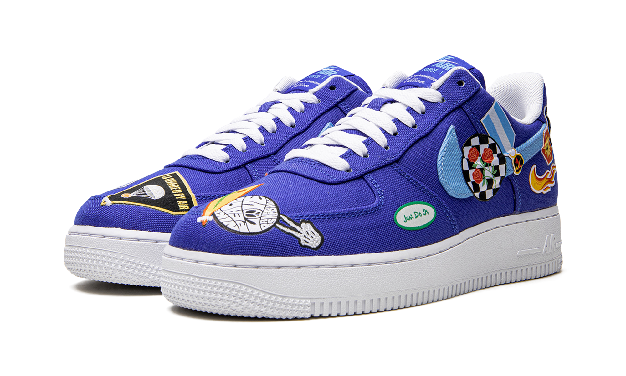 AIR FORCE 1 LO '07 PRM MNS WMNS "Los Angeles Patched Up" DX2306 400