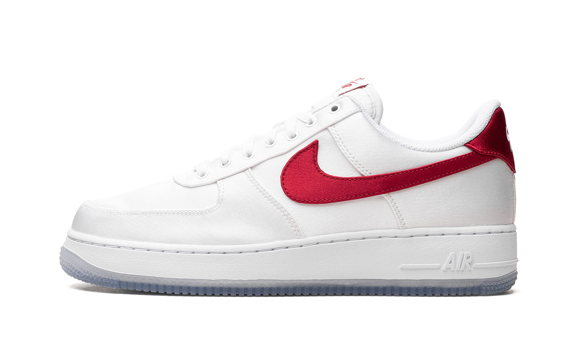 AIR FORCE 1 LO '07 WMNS "Satin White Varsity Red" DX6541 100