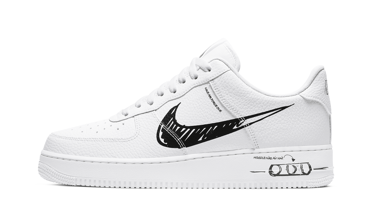 Air Force 1 Low "Sketch Pack - Black" CW7581 101
