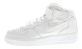 Air Force 1 Mid "Triple White" 624039 117