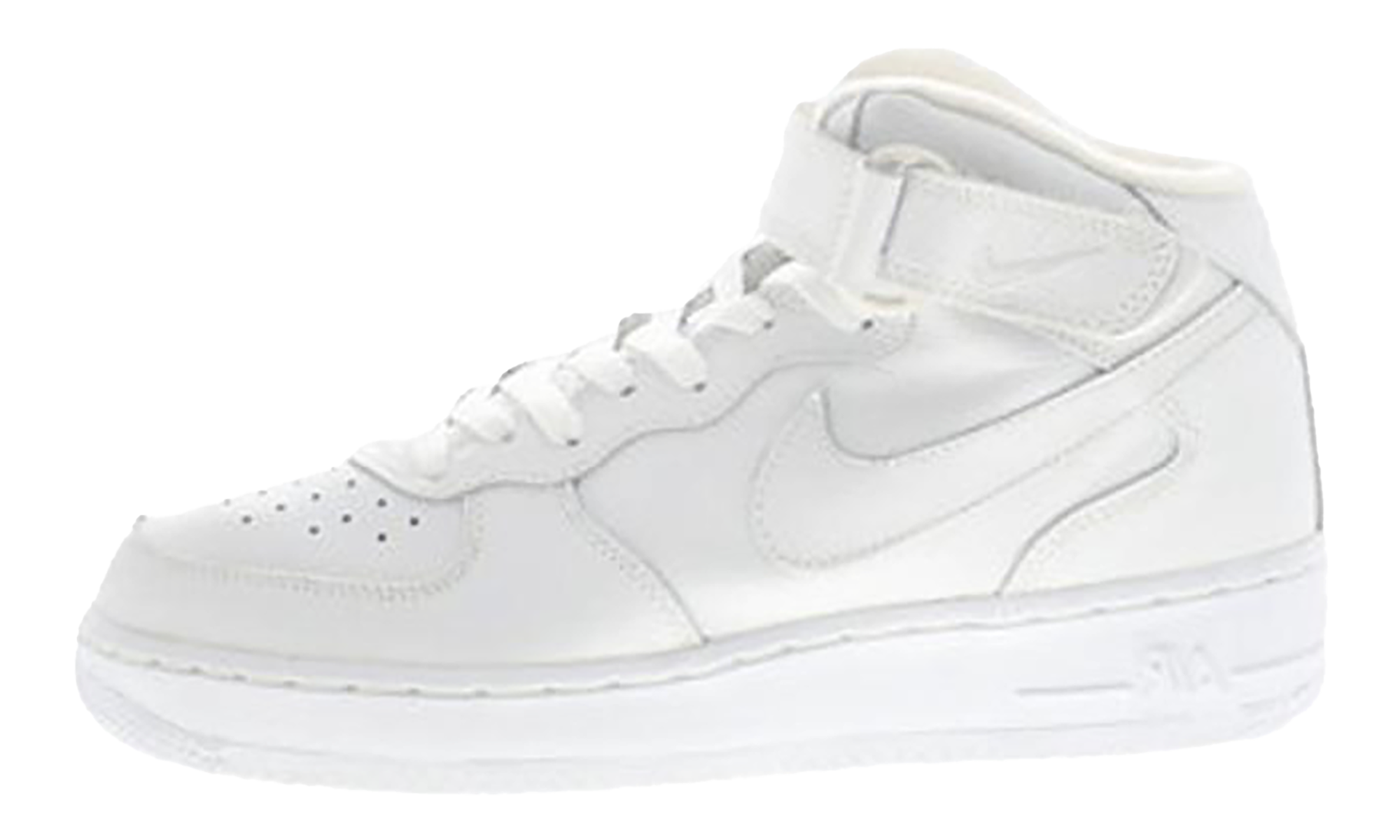 Air Force 1 Mid "Triple White" 624039 117