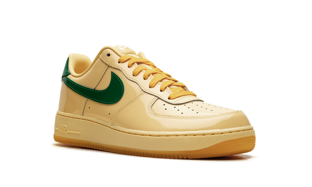 Air Force 1 Low "Patent Leather Topaz Gold Pine Green" IO4489 700