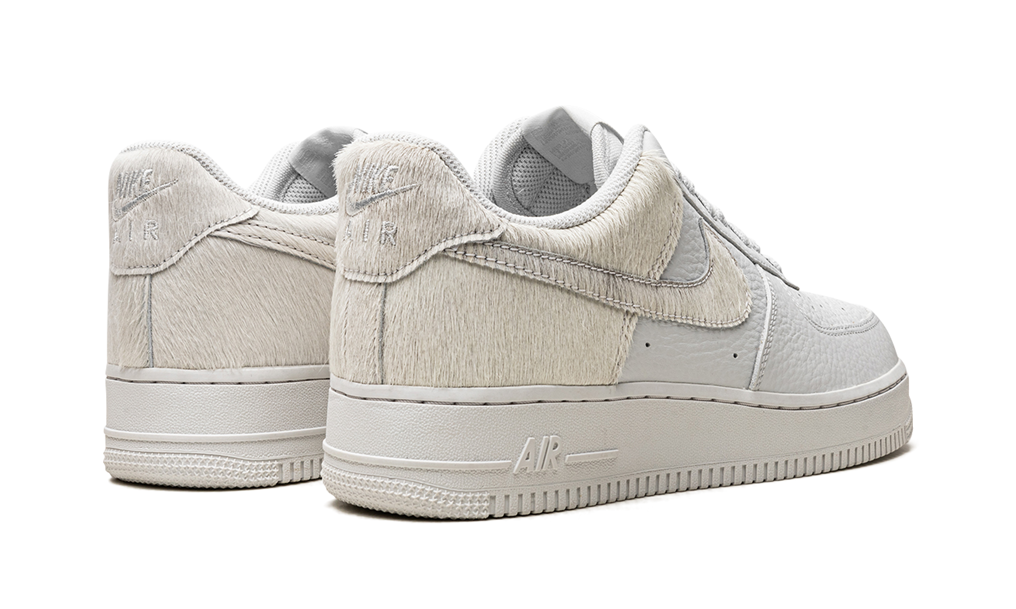 AIr Force 1 "White Pony Hair Heel" DM9088 001