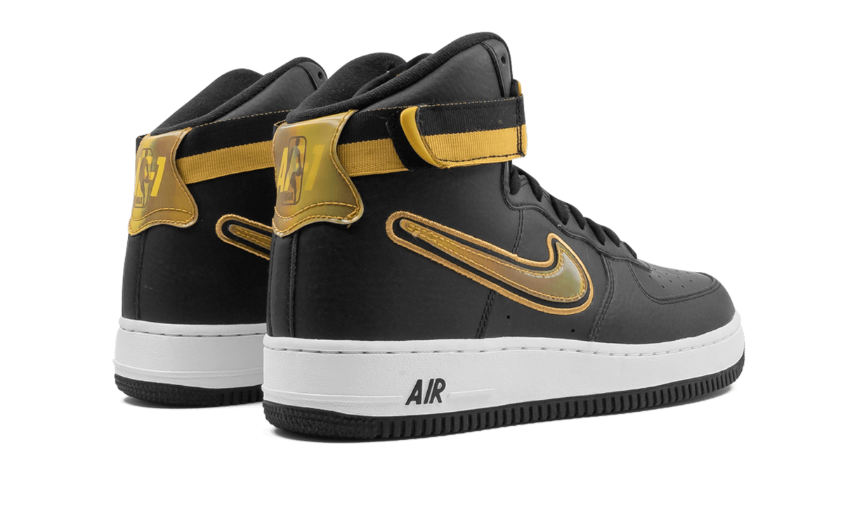 Air Force 1 High '07 LV8 "NBA Black Metallic Gold" AV3938 001