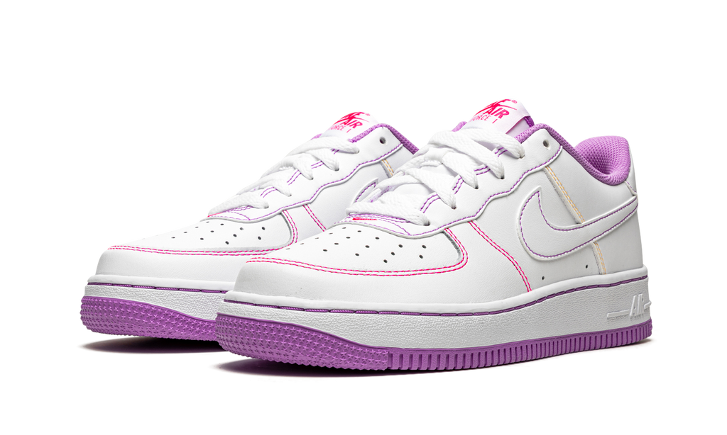 Air Force 1 Low GS "Contrast Stitch - Fuchsia Glow" CW1575 110