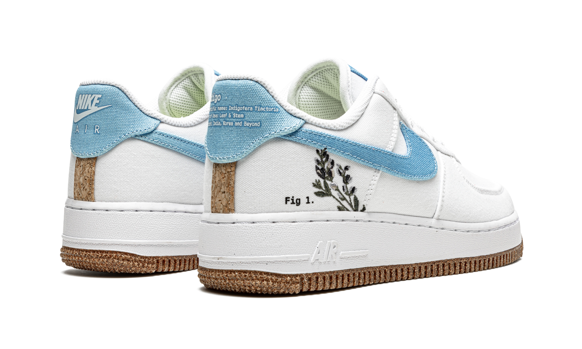 AIR FORCE 1 LO '07 MNS WMNS "Indigo" CZ0269 100
