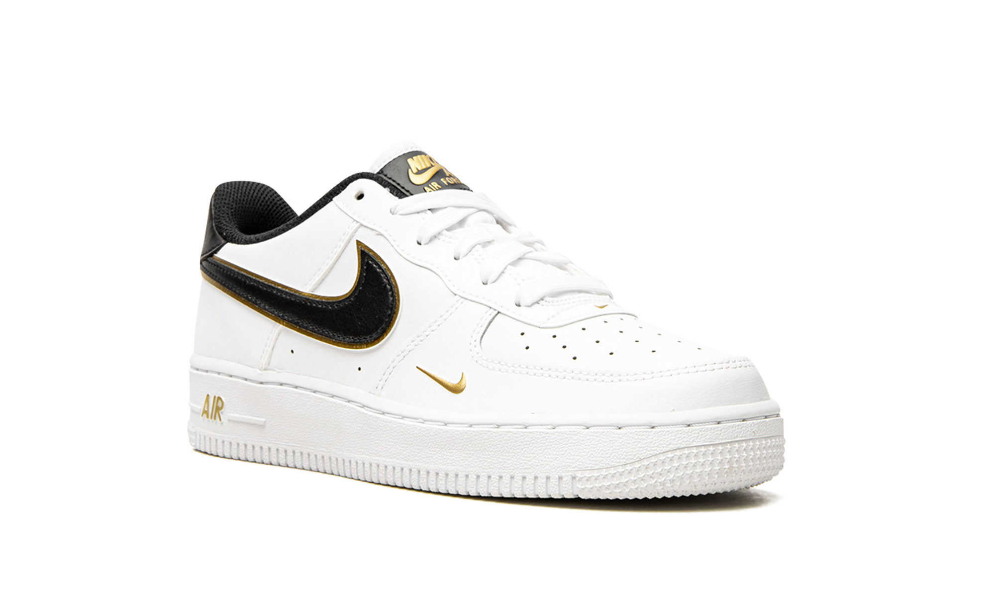 Air Force 1 Low '07 LV8 GS "Double Swoosh White Metallic Gold" DM3322 100