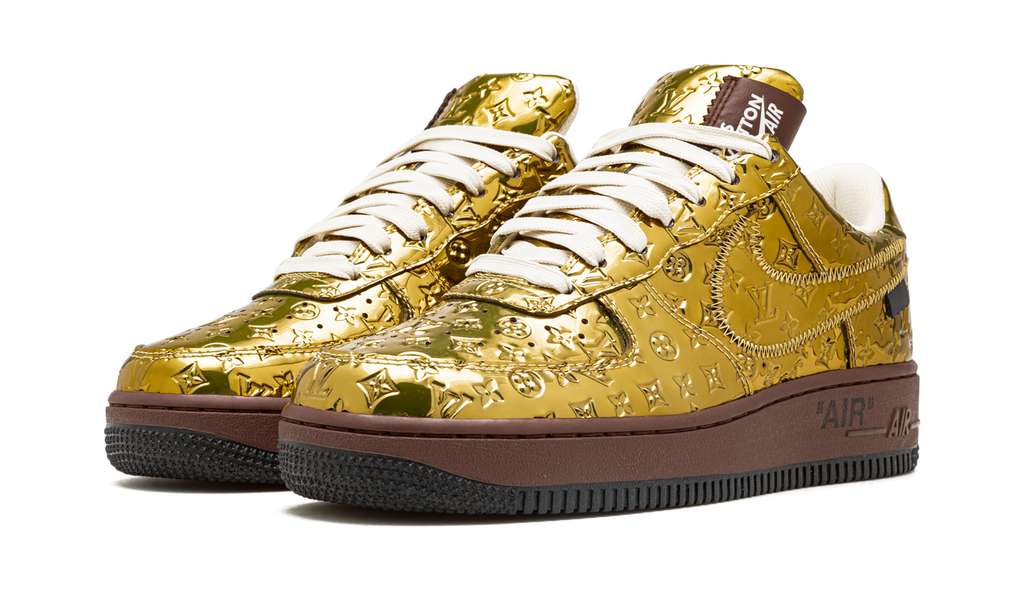 Louis Vuitton Air Force 1 Low "Virgil Abloh - Metallic Gold" 1A9VG3