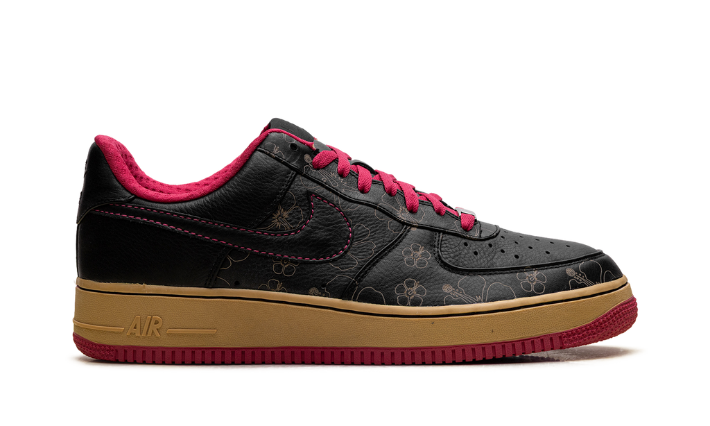 Air Force 1 Premium '07 "Black/Black-Cerise-Metallic Gold" 315180 001