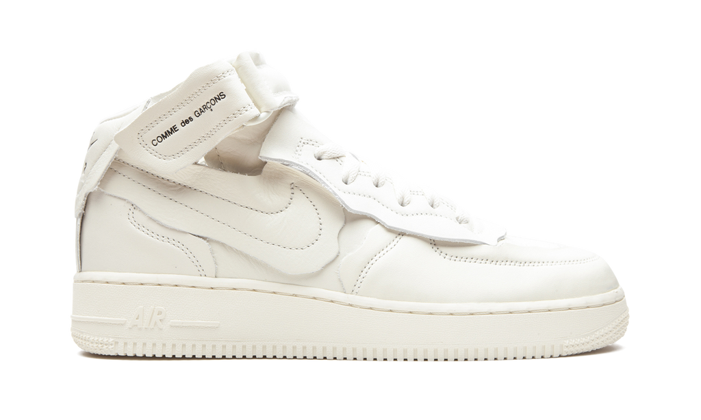 Air Force 1 Mid "Comme des Garcons White" DC3601 100