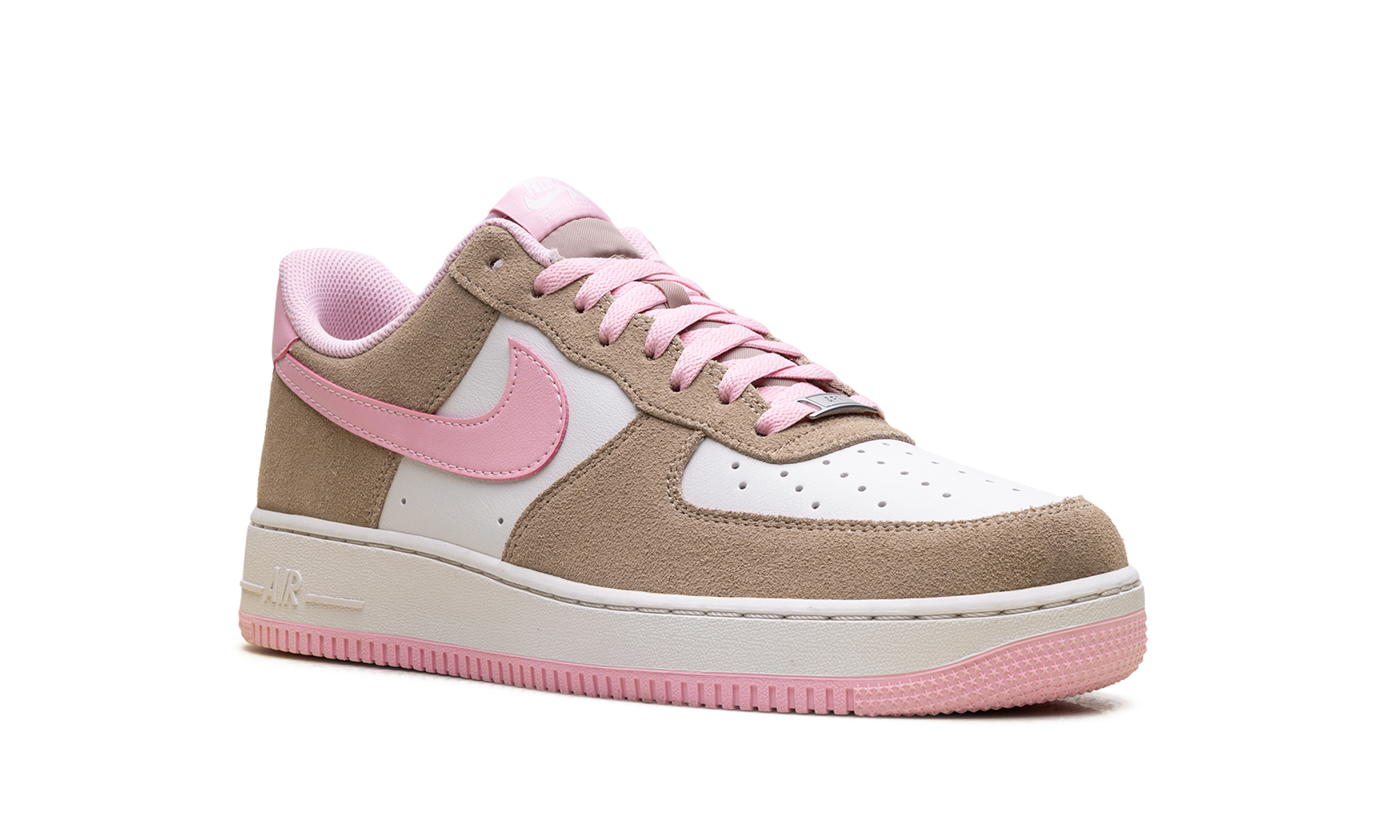 Air Force 1 '07 LV8 "Rattan Phantom / Medium Soft Pink" FQ8714 202