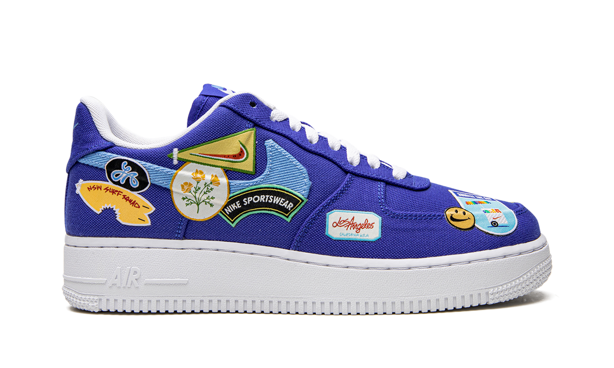 AIR FORCE 1 LO '07 PRM MNS WMNS "Los Angeles Patched Up" DX2306 400