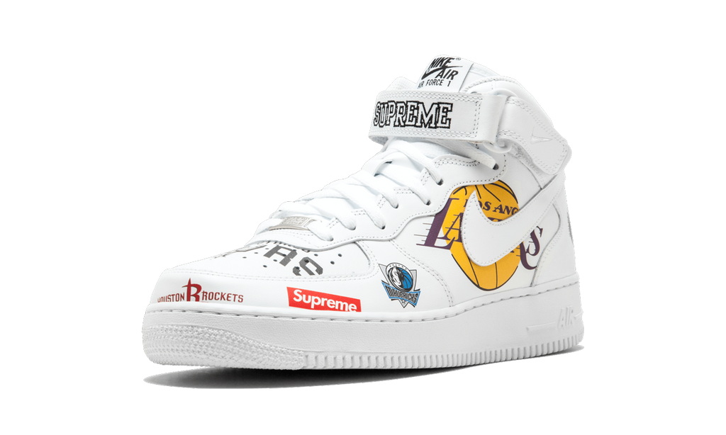 Air Force 1 MID 07 / Supreme "NBA" AQ8017 100