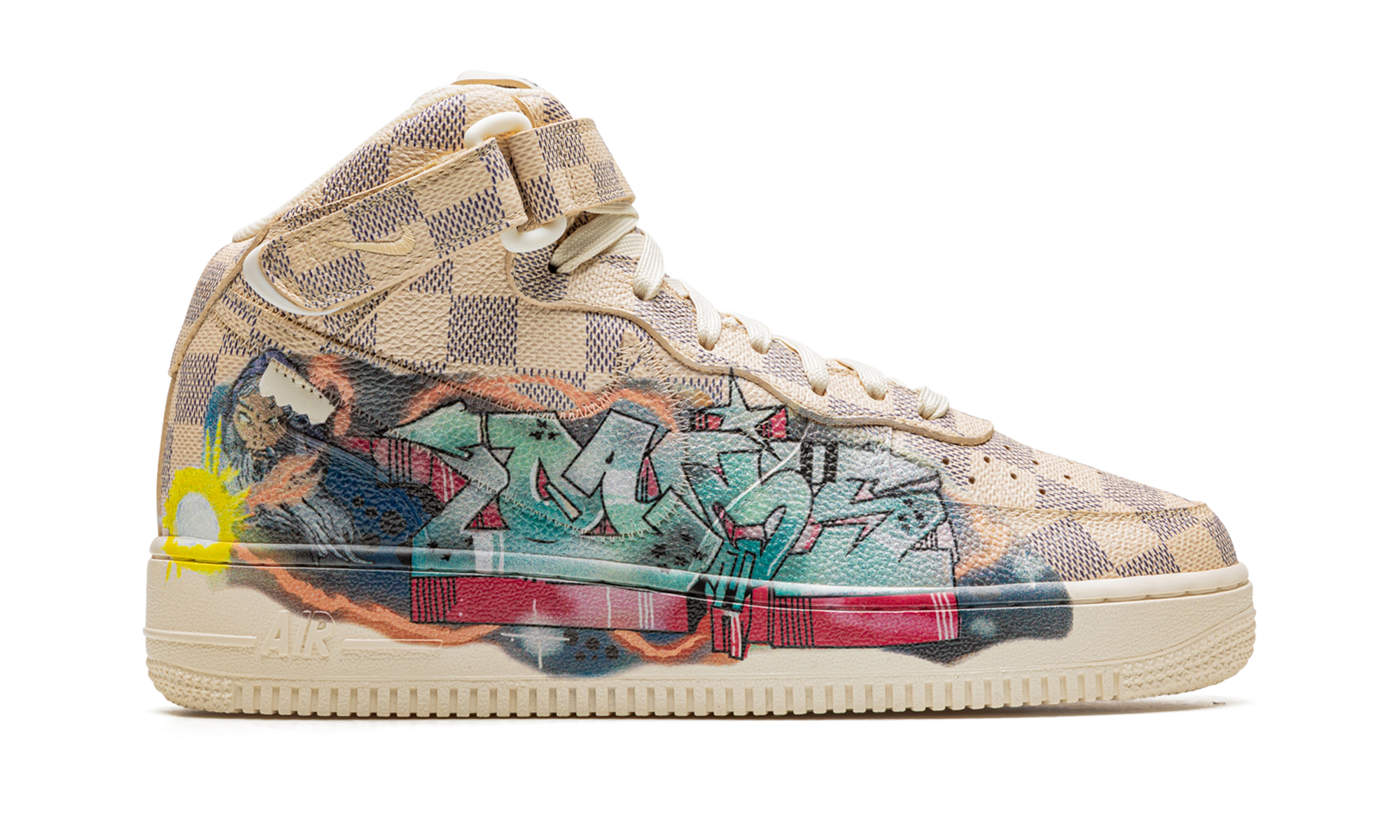 Louis Vuitton Air Force 1 Mid "Virgil Abloh - Graffiti" 1A9VE0