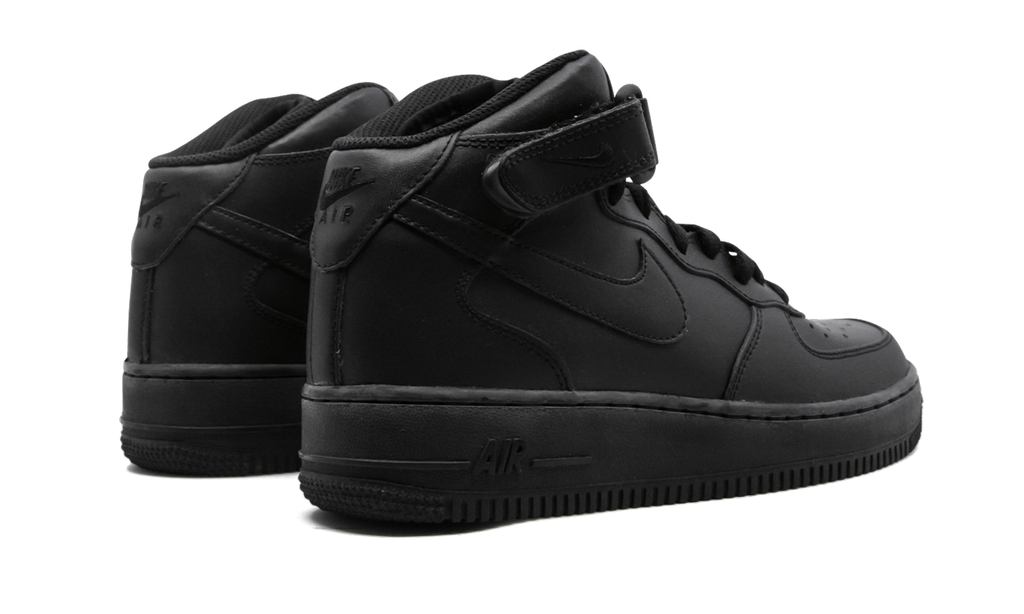 Air Force 1 Mid GS "Triple Black" 314195 004
