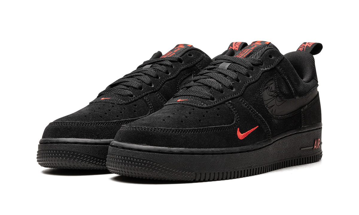 Air Force 1 Low "Multi Swoosh Black Crimson" DZ4514 001