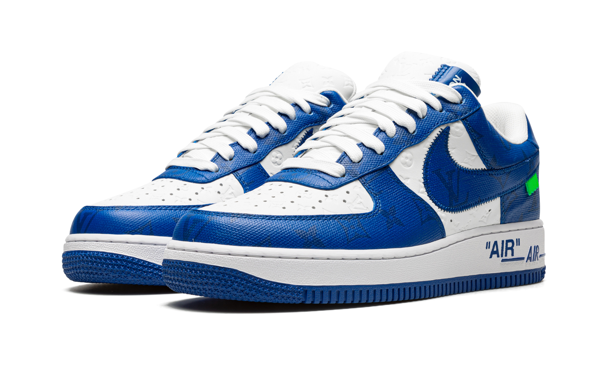 Louis Vuitton Air Force 1 Low "Virgil Abloh - White/Blue" 1A9VAO