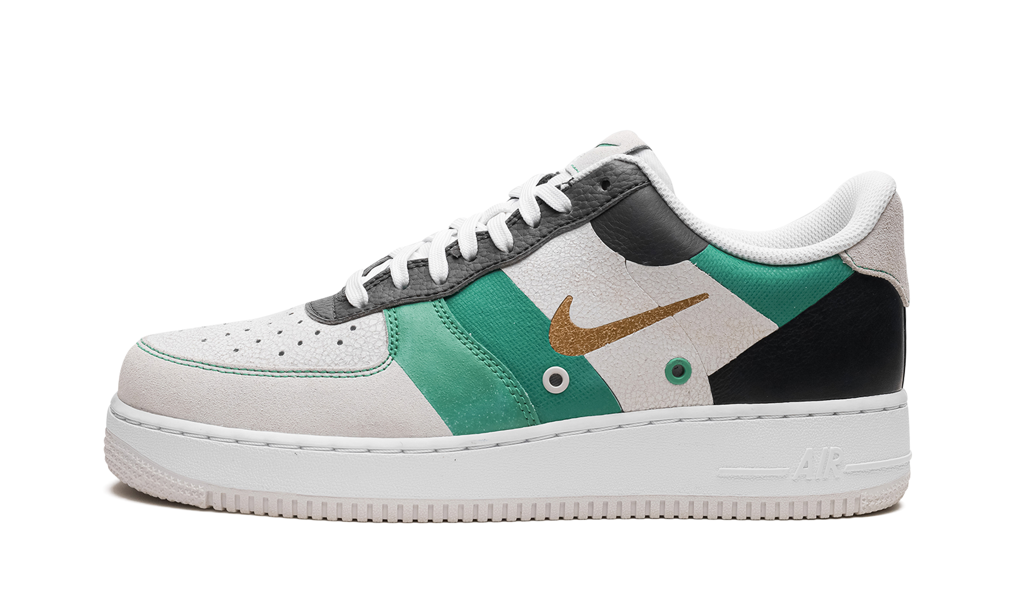 Air Force 1 Low Premium "White/Black/Vast Grey/Green/Metallic Gold" CI0065 100