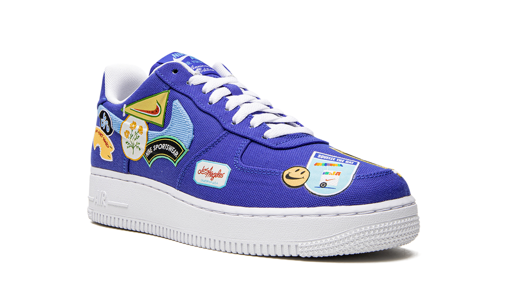 AIR FORCE 1 LO '07 PRM MNS WMNS "Los Angeles Patched Up" DX2306 400