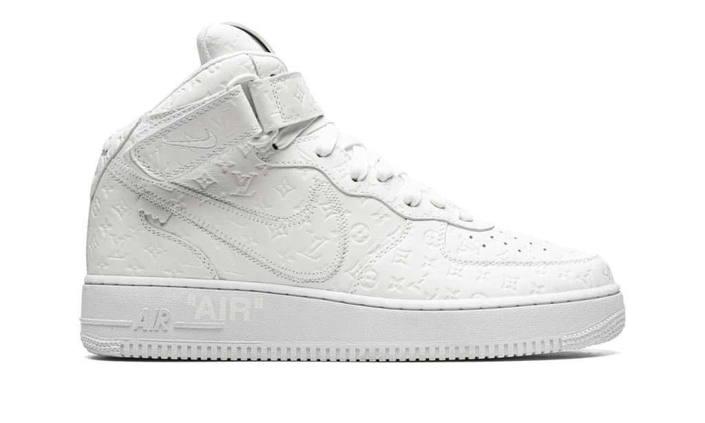 Louis Vuitton Air Force 1 Mid "Virgil Abloh - White/White" 1A9V90