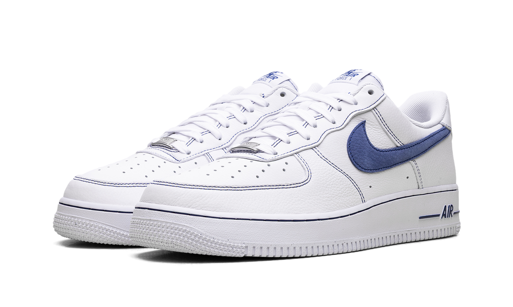 Air Force 1 '07 LV8 "White Deep Royal Contrast Stitch" HQ2037 100