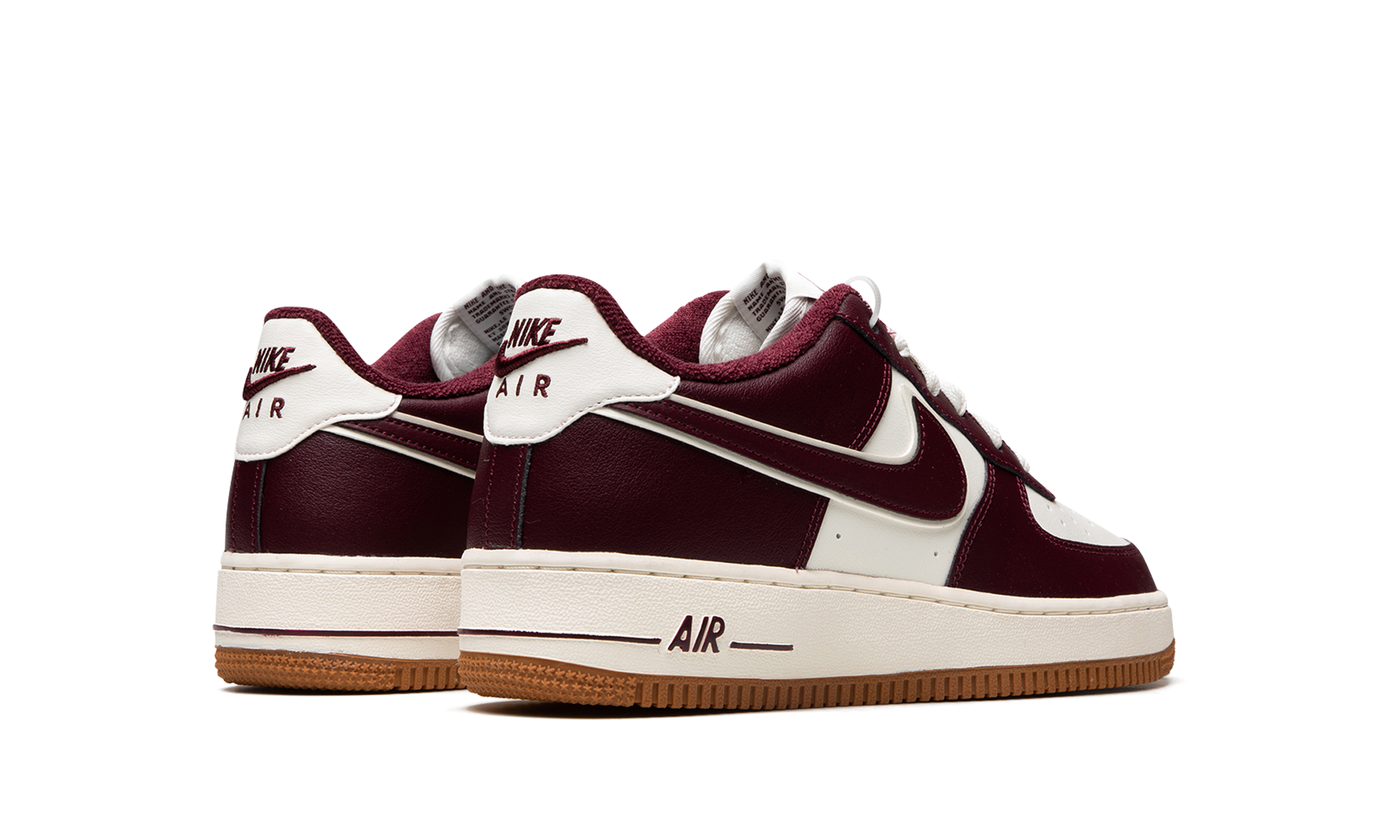 AIR FORCE 1 LV8 (GS) "College Pack - Night Maroon" DQ5972 100