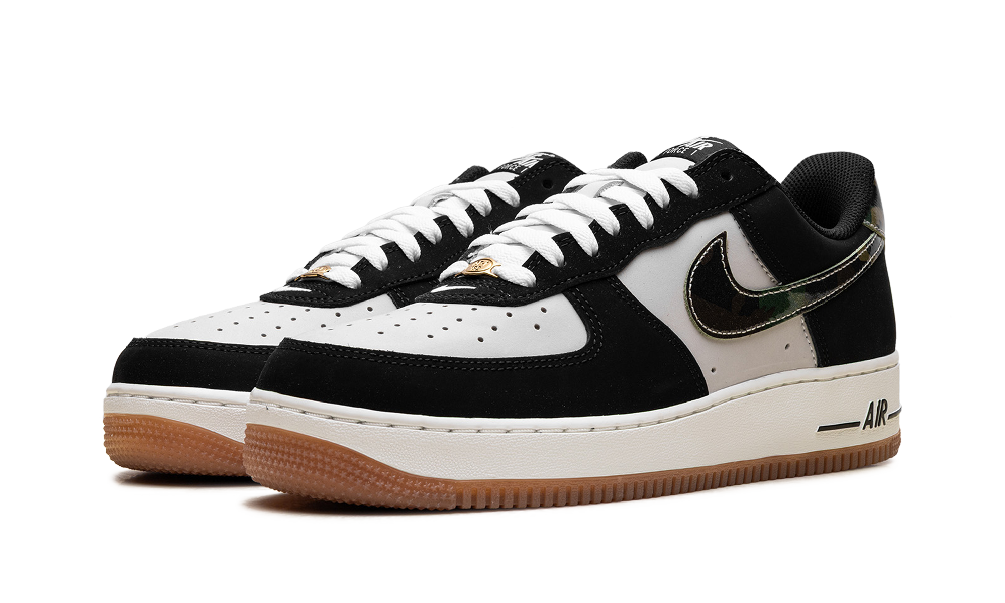 Air Force 1 Low '07 LV8 "Black Patent Camo Swoosh" HQ1967 100